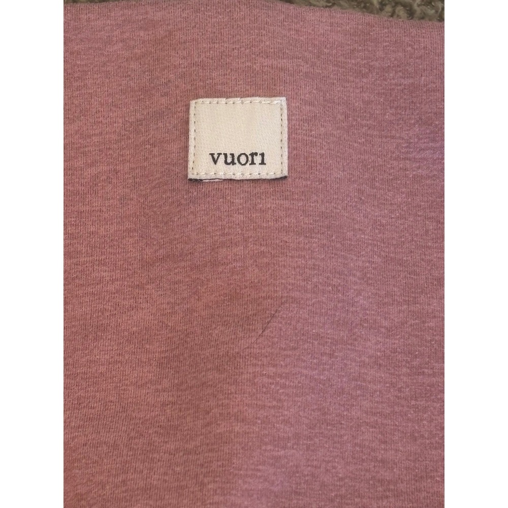Vuori Clean Elevation Leggings Heathered Rose Pink High Rise Yoga Pants XS - Picture 3 of 4